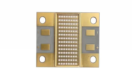 28W/Cm2 LED de alta potência Chip COB Chipset 480W Luz 365nm Lâmpada 375nm Lâmpada 385nm Placa 395nm PCB 405nm Matriz UVA Módulo LED UV para cura de impressora com lente focada